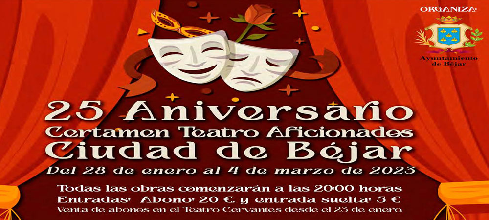 25 aniversario certamen Teatro Béjar 2023